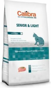 Calibra Cat Hypoallergenic Feline Senior & Light Turkey & Rice 7 kg
