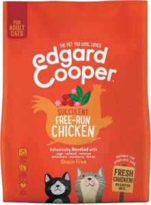 Edgard & Cooper Verse scharrelkip Brok - Voor volwassen katten - Kattenvoer - 300g