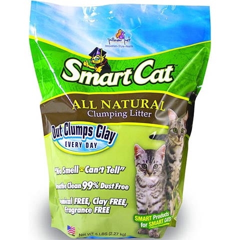 SmartCat natuurlijke klonterende kattenbakvulling