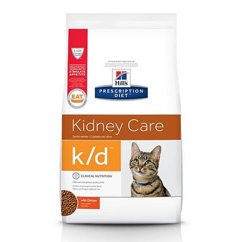 Hill's Prescription Diet k:d Kidney Care met Kip Droog Kattenvoer