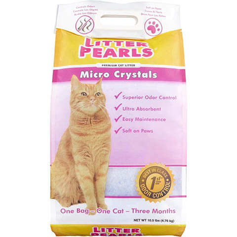Strooisel Parels Micro Crystal Ongeparfumeerd Niet-Klonterend Kristal Kattenbakvulling