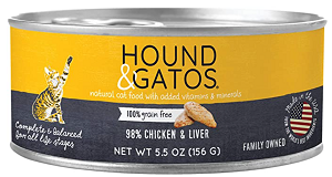 Hond &Gatos Chicken &Chicken Liver Formula Grain-Free Canned Cat Food