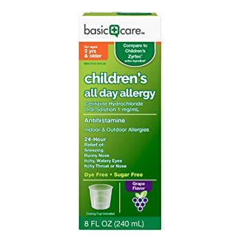 Basic Care Children's All Day Allergy Cetirizine HCl Drank