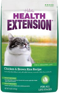 Gezondheidsuitbreiding Kip &bruine rijst Recept Droog kattenvoer