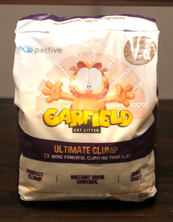 Een variant van Garfield Cat Litter is de Ultimate Clump formule.