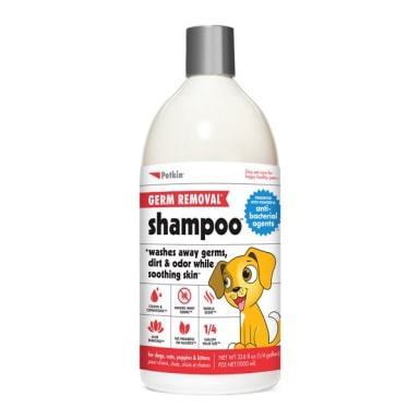 Petkin Kiem verwijdering Vanille Geparfumeerde Antibacteriële Hond &Cat Shampoo