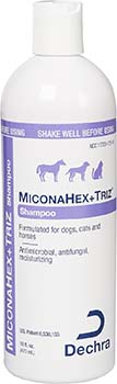 MiconaHex + Triz Shampoo voor honden en katten