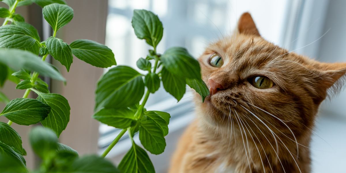 Kunnen katten basilicum eten?