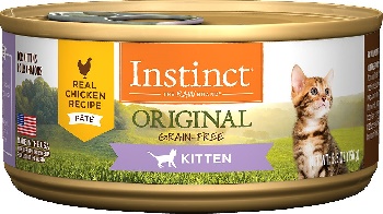 Instinct by Nature's Variety Kitten Graanvrij Real Chicken Recept Natuurlijk Nat Ingeblikt