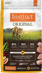 Instinct by Nature's Variety Original Grain-Free Recept met Real Chicken Dry Cat Food
