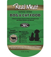 De Real Meat 14oz Beef Dog &Cat Food