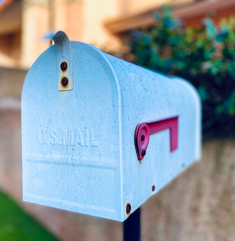 Amerikaanse mailbox