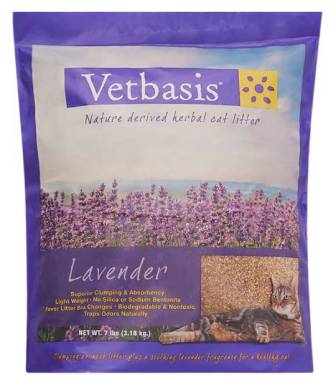 Vetbasis Herbal Lavender Corn Litter
