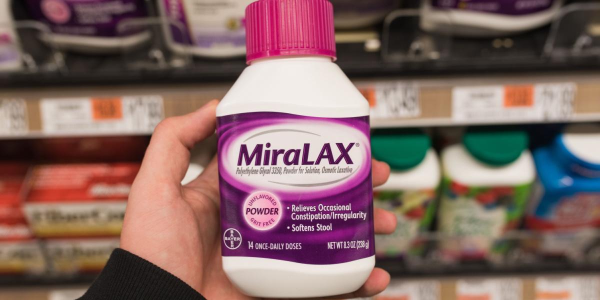 Afbeelding van Miralax-laxeermiddelen, een verlichtingsoptie voor katachtige constipatie